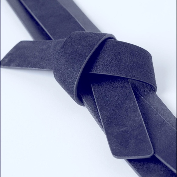 H&M Knot-detail Belt in Black (XS) New Without Tags - Picture 2 of 4